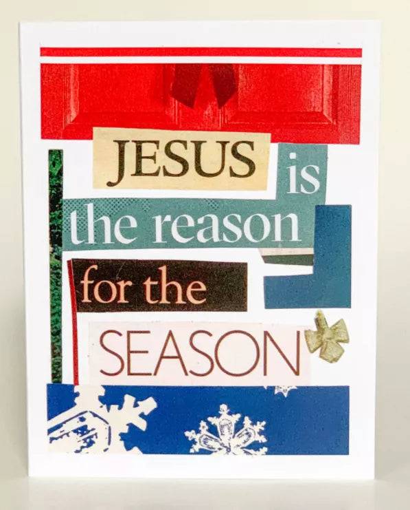 Christmas Greeting Card (Pack of 6) - Jesus is the Reason / 1 Pack of 6 - Apparel and Accessories