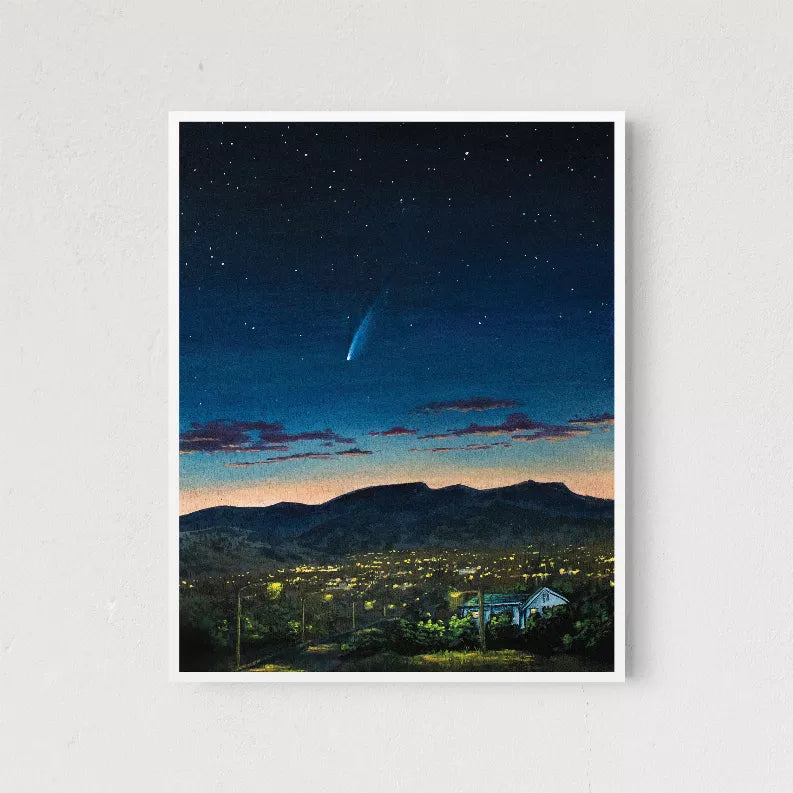Breaking Dawn with Neowise - Home Decor