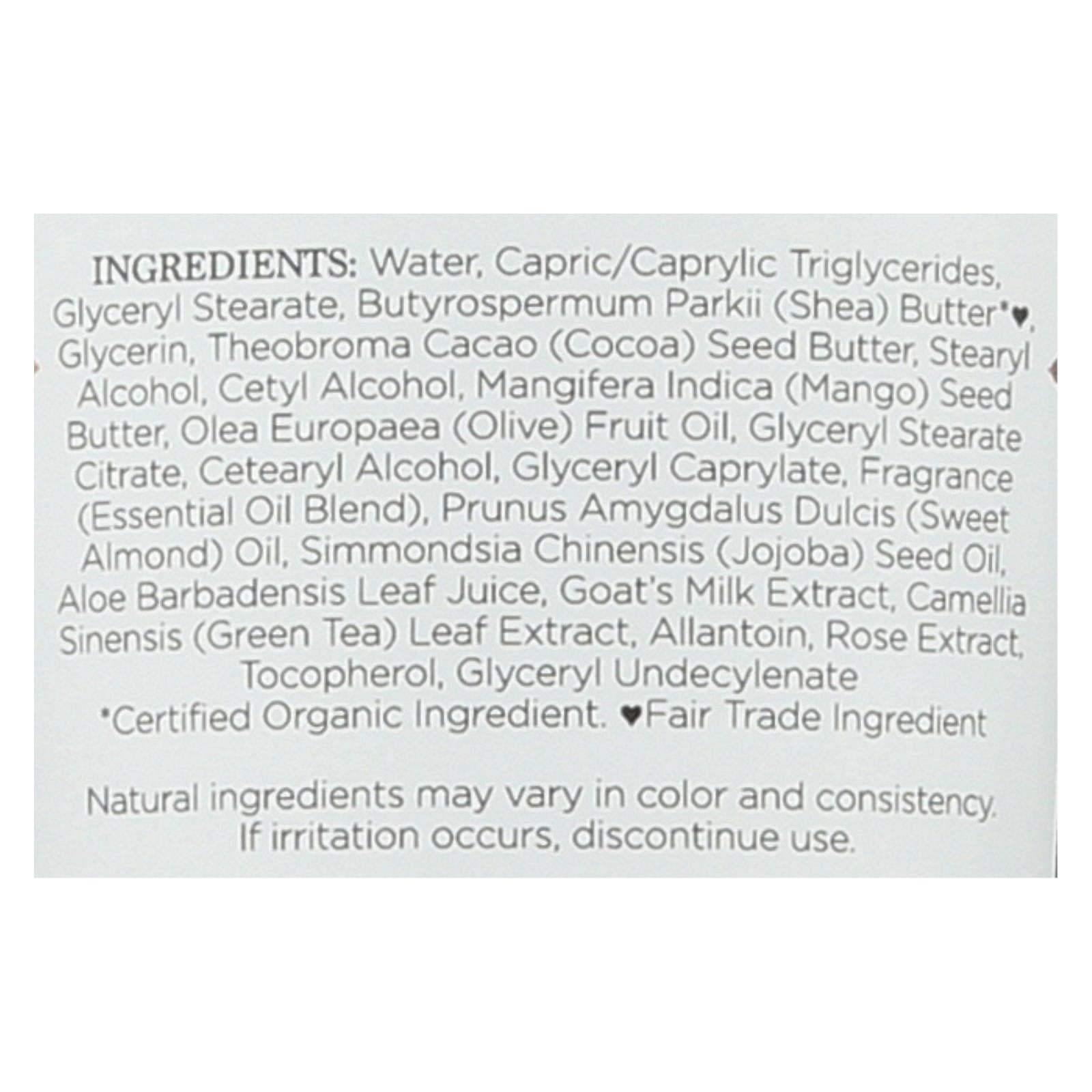 Nubian Heritage Goat's Milk & Chai With Rose Extract  - 1 Each - 4 Oz - GreatEagleInc