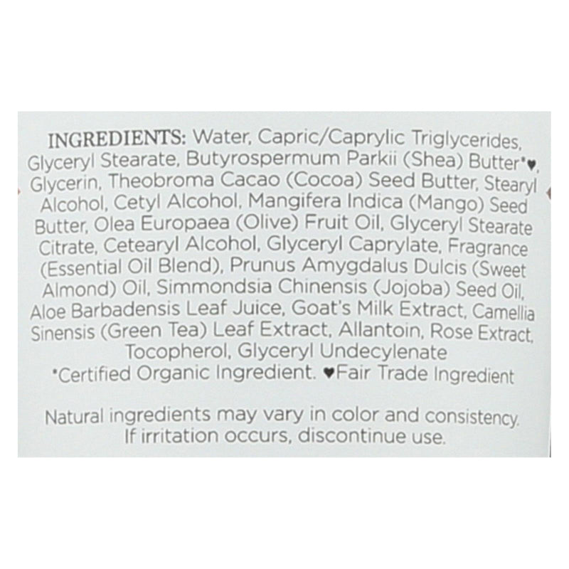 Nubian Heritage Goat's Milk & Chai With Rose Extract  - 1 Each - 4 Oz - GreatEagleInc