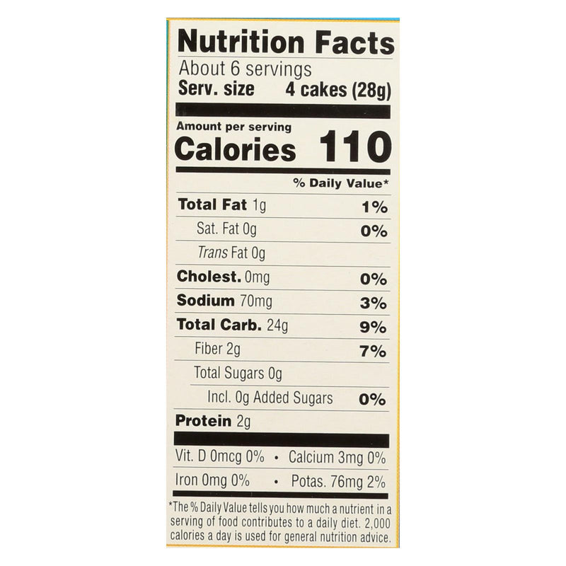 Lundberg Family Farms - Rice Ck Brn Ls Thn Stk - Case Of 6-6 Oz - GreatEagleInc