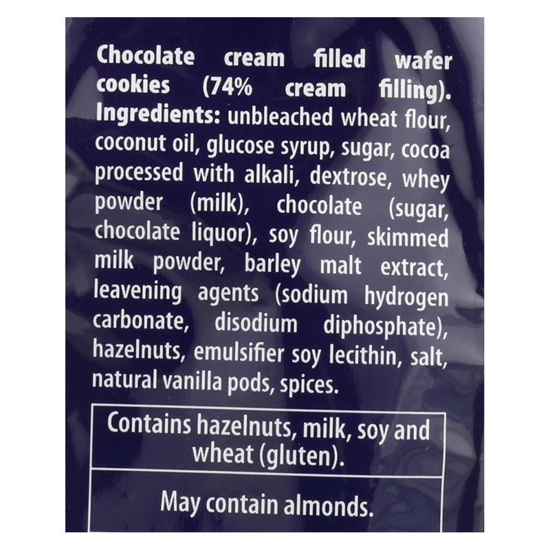 Loacker Quadratini Bite Size Chocolate Wafer Cookies  - Case Of 6 - 8.82 Oz - GreatEagleInc