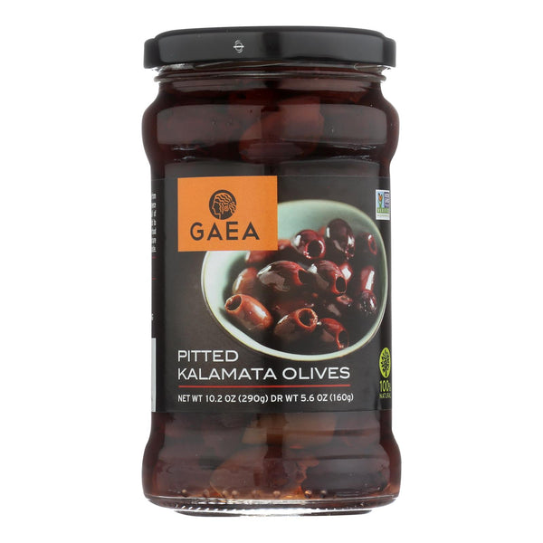 Gaea Olives - Kalamata - Pitted - 5.6 Oz - Case Of 8 - GreatEagleInc