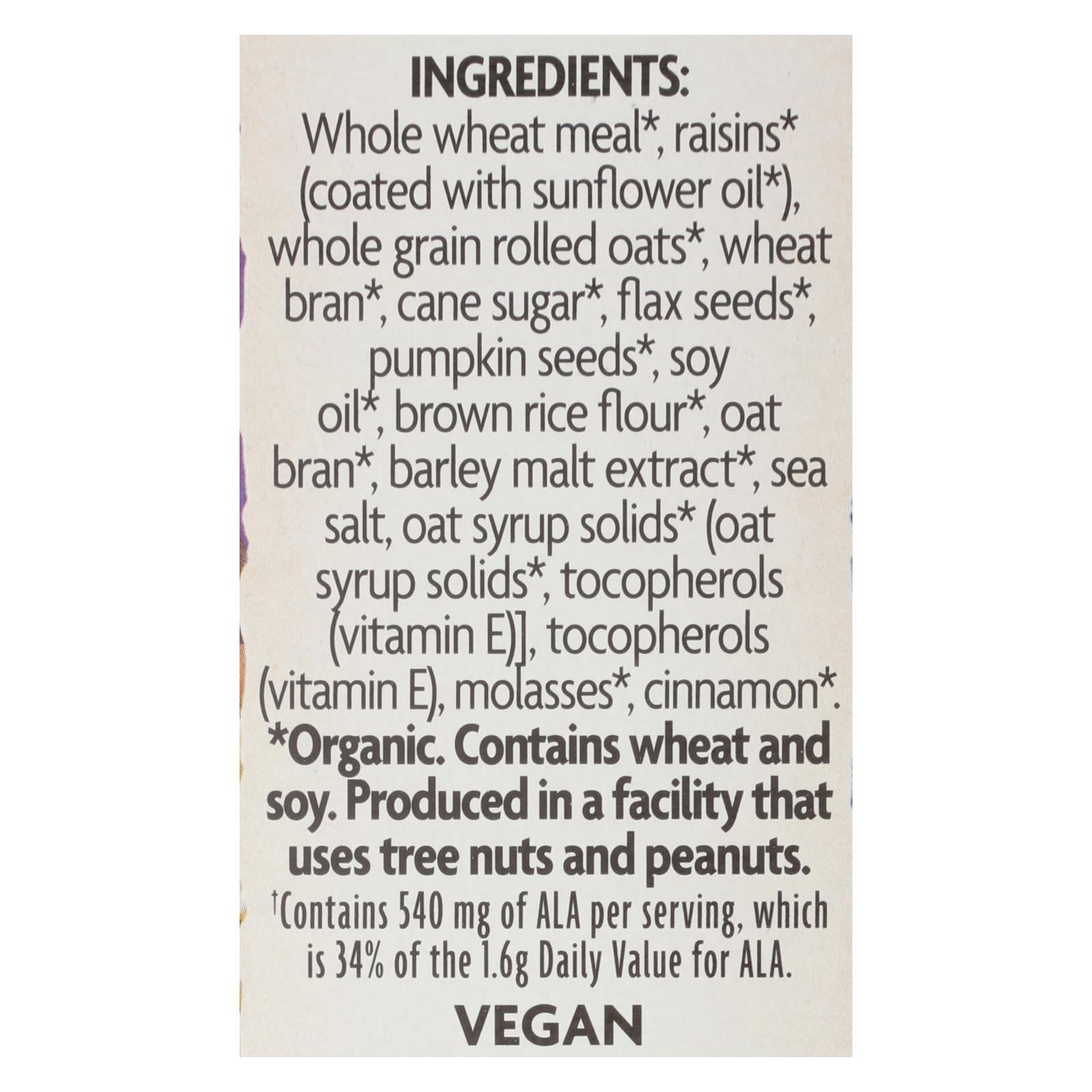 Nature's Path Organic Flax Plus Cereal - Pumpkin Raisin Crunch - Case Of 12 - 12.35 Oz. - GreatEagleInc