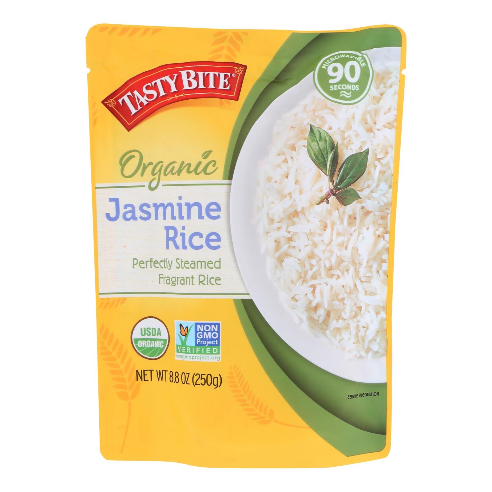 Tasty Bite - Rice Jasmine - Case Of 12-8.8 Oz - GreatEagleInc