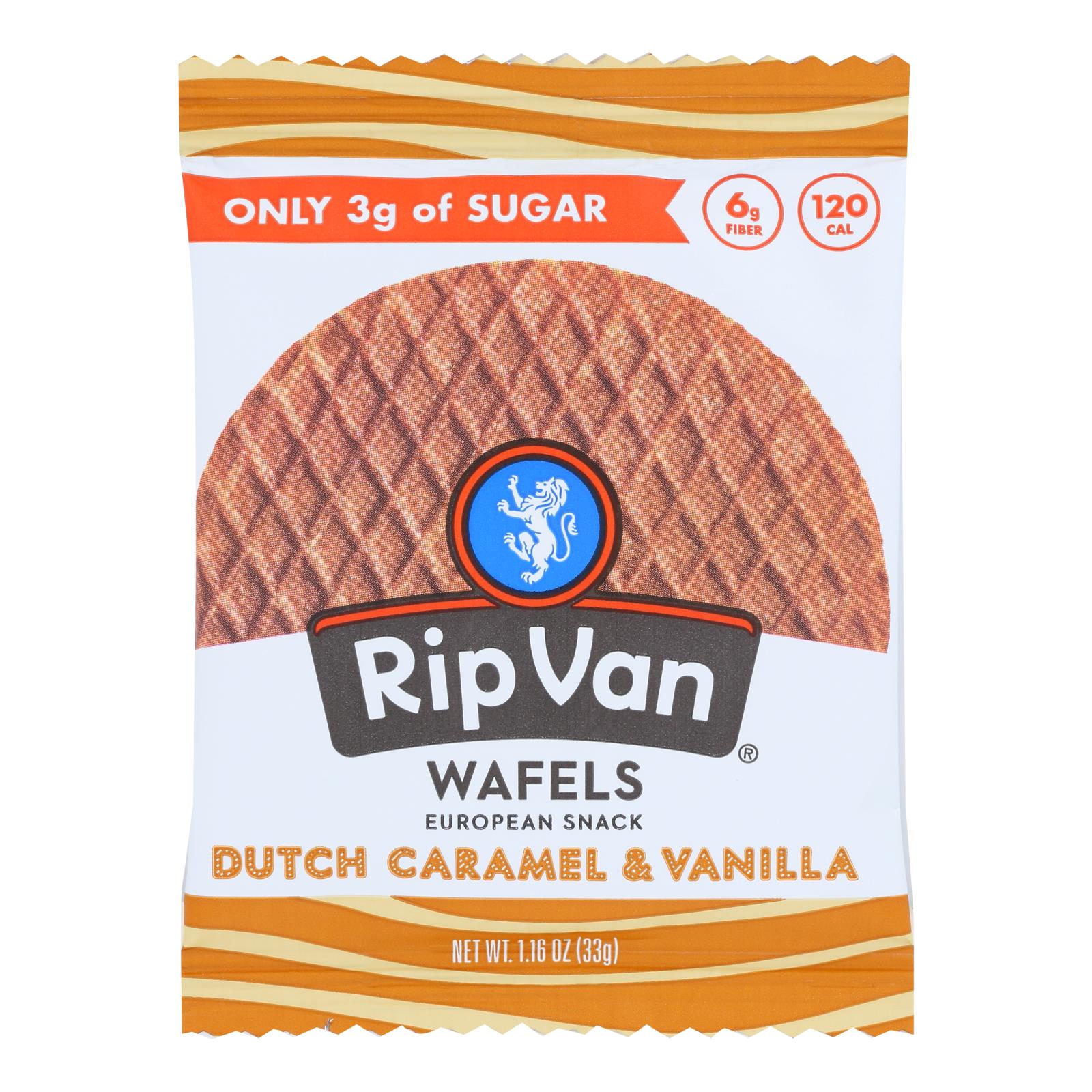 Rip Van Wafels - Wafel Dutch Crml Vanilla - Cs Of 12-1.16 Oz - GreatEagleInc
