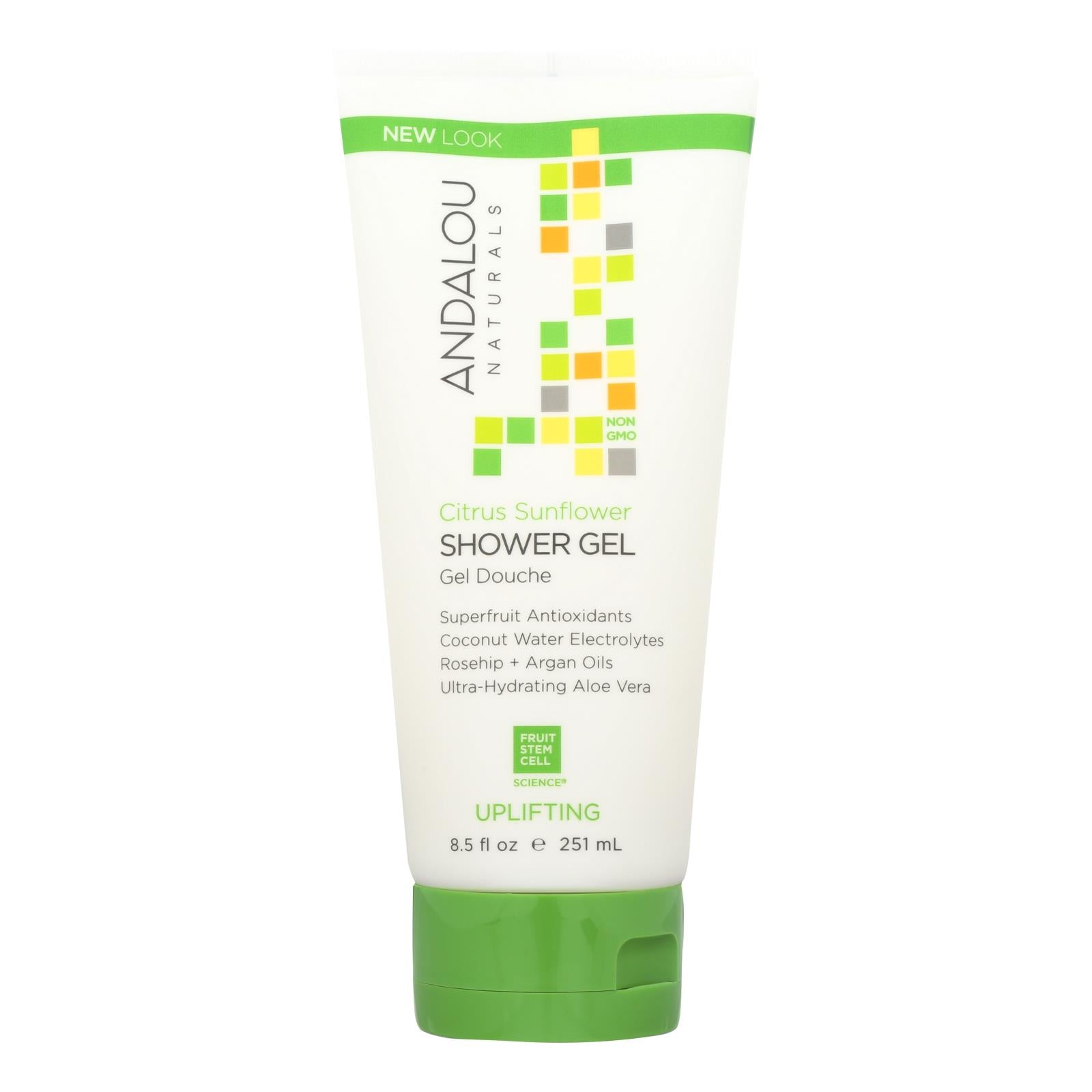 Andalou Naturals - Shower Gel Citrus Snflwer - 8.5 Fz - GreatEagleInc