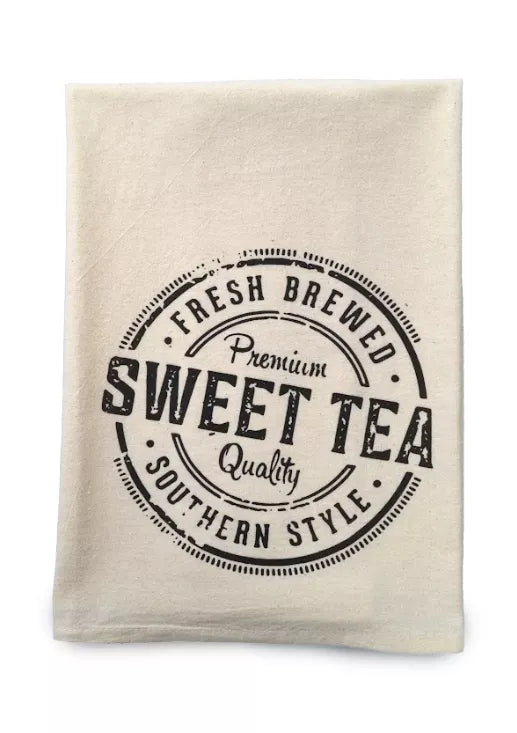 Designer Sweet Tea Printed Flour Sack Tea Towel (2-pack) - Kitchen