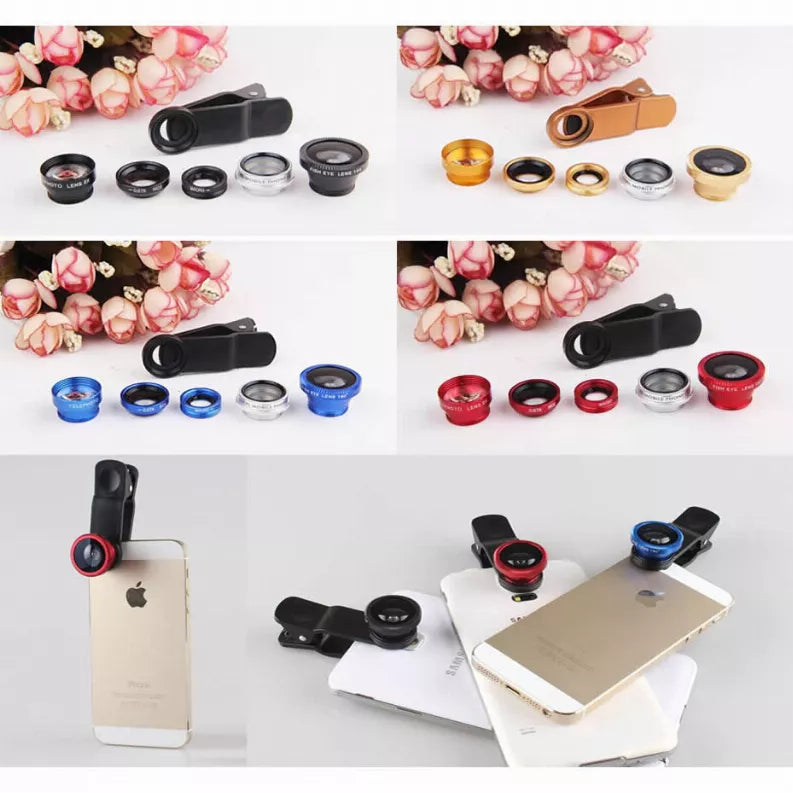 Clear Image with 5 Clip and Snap Lens for your Smartphone - Electronics