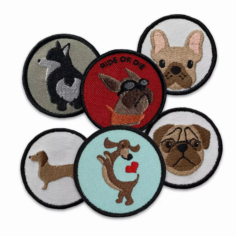Dog Breed Patches - Apparel and Accessories