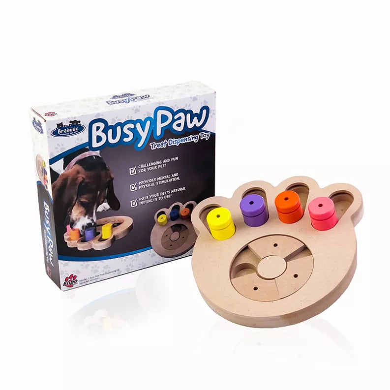 Brainiac  Interactive Pet Toy - 1 / Busy Paw - Toys