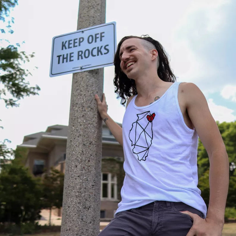 Chicago, IL Unisex Tanks - Unisex Fashion