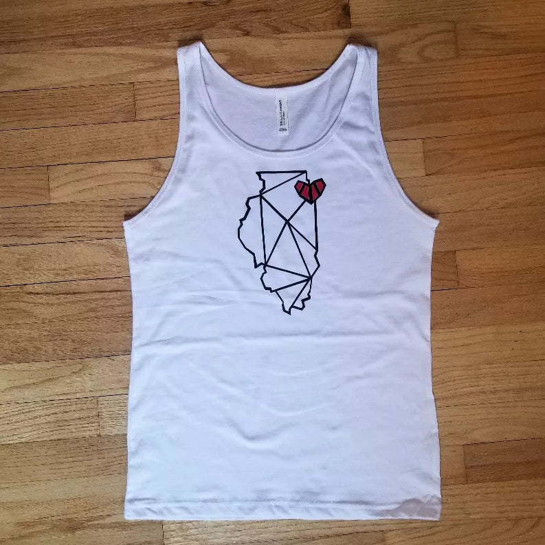 Chicago, IL Unisex Tanks - Unisex Fashion