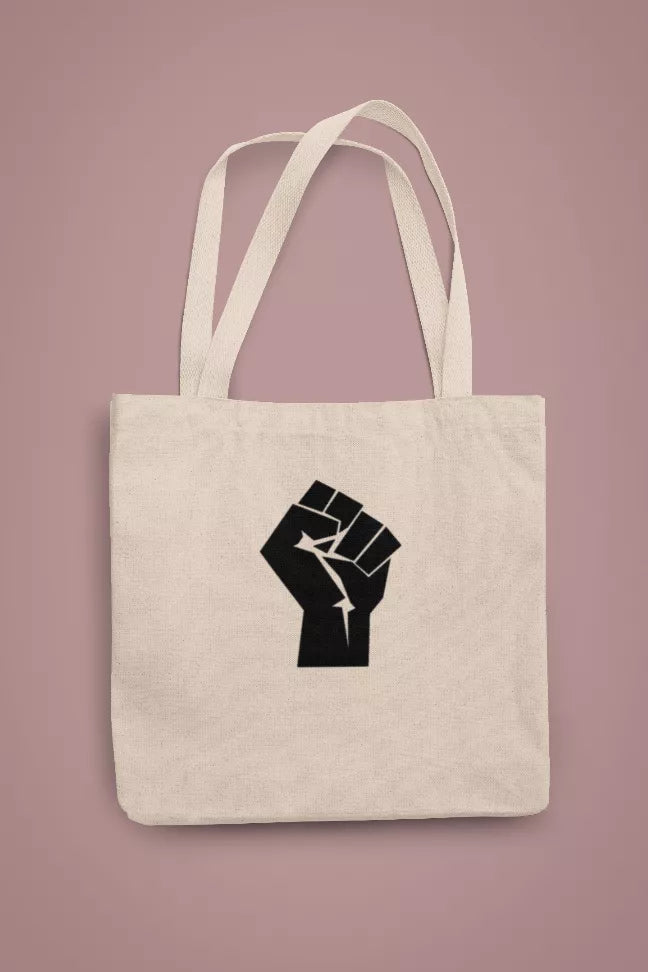 Black Lives Matter/Resist Fist Tote - Bags & Wallets