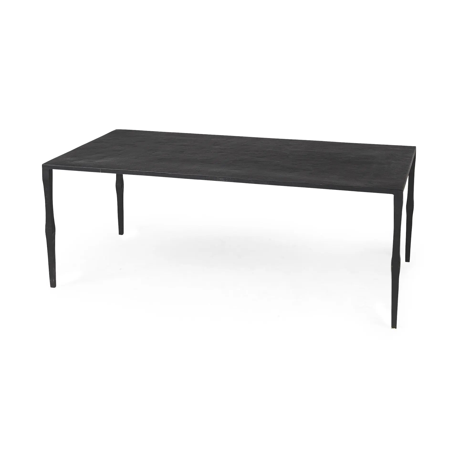 22" Black Iron Coffee Table Homeroots Living Room