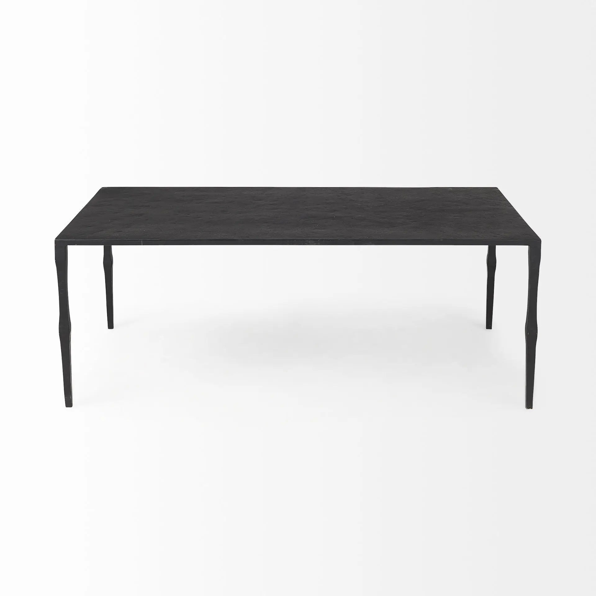 22" Black Iron Coffee Table Homeroots Living Room