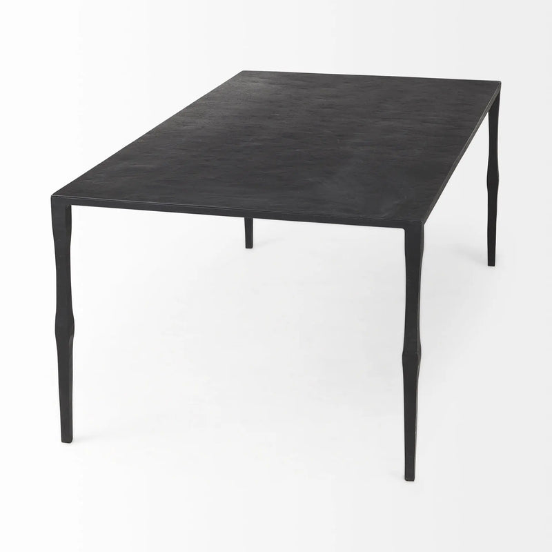 22" Black Iron Coffee Table Homeroots Living Room