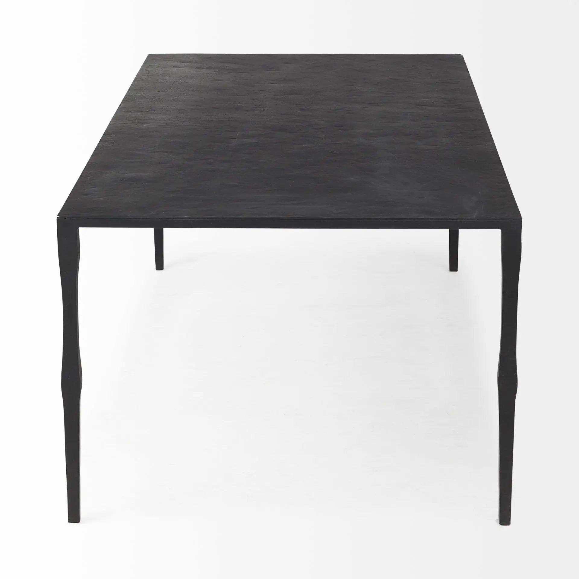 22" Black Iron Coffee Table Homeroots Living Room