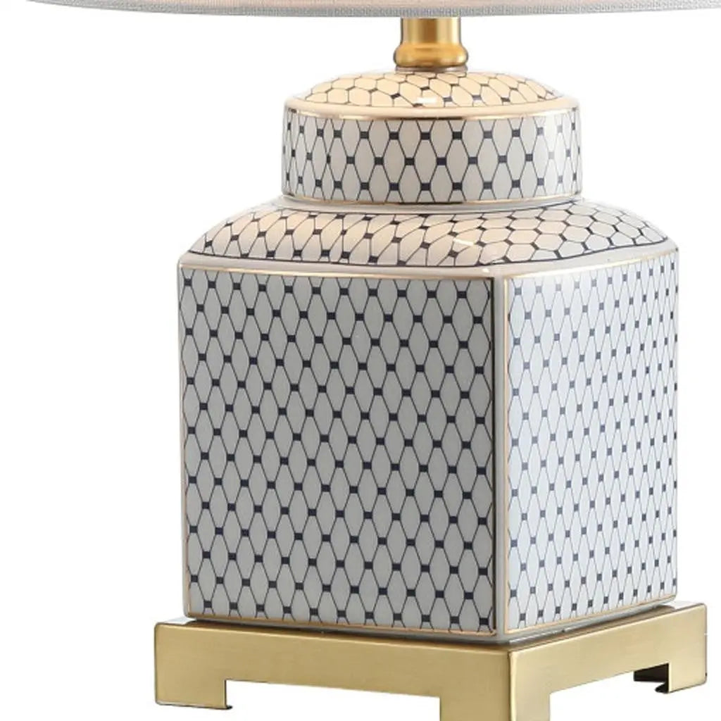 22" Gold Novelty Table Lamp With Globe Shade Homeroots Lighting