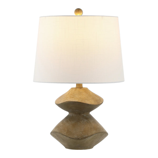 22" Golden Brown Novelty Table Lamp With Empire Shade Homeroots Lighting