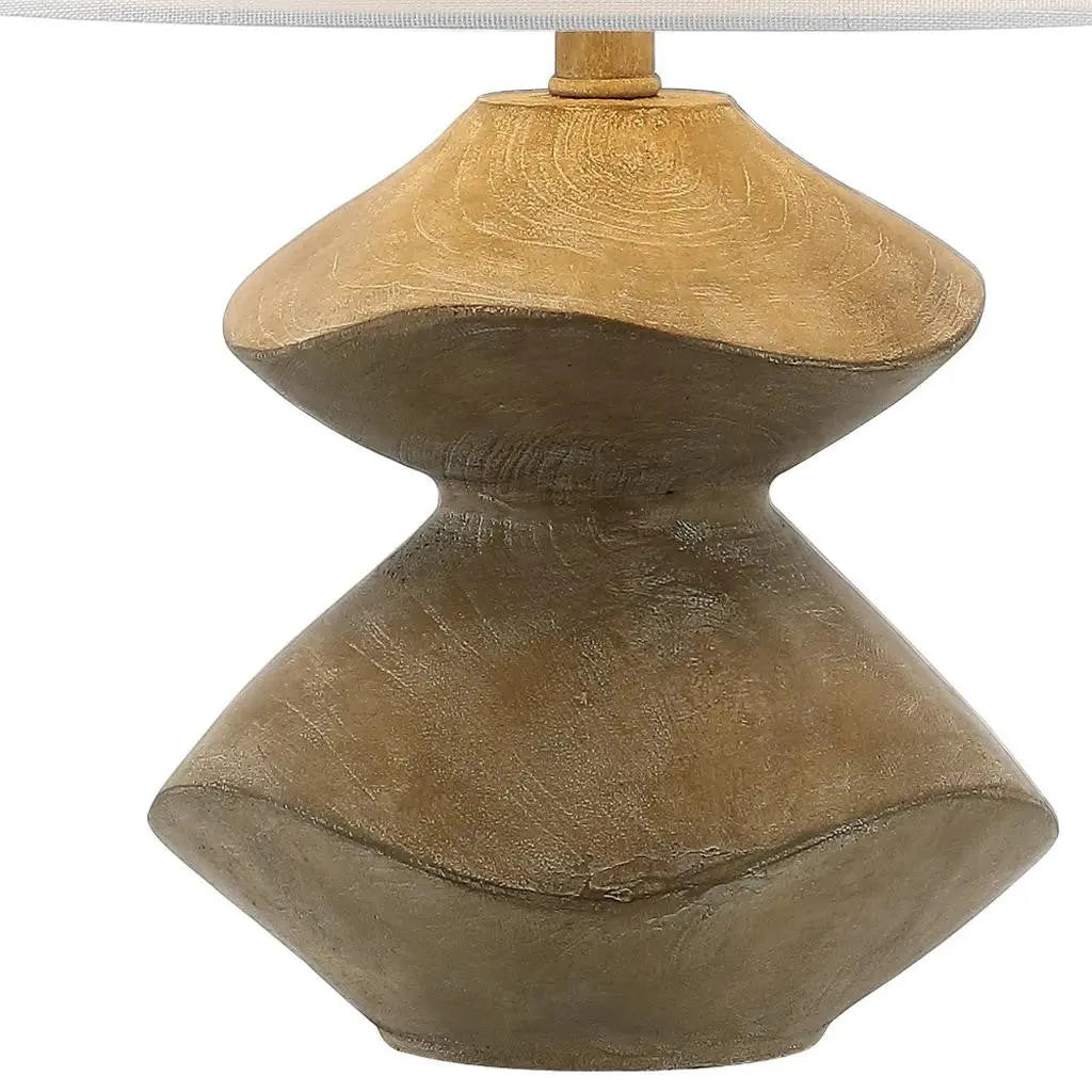 22" Golden Brown Novelty Table Lamp With Empire Shade Homeroots Lighting