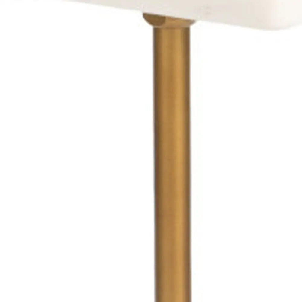 22" White Marble Free Form Pedestal End Table Homeroots Living Room