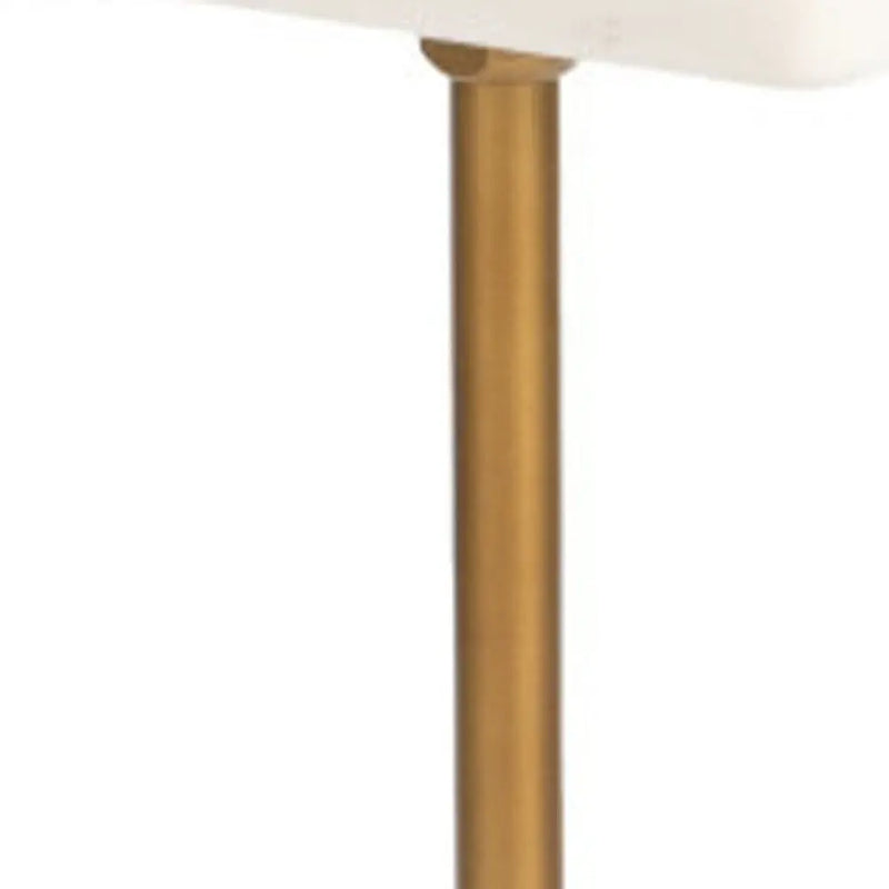 22" White Marble Free Form Pedestal End Table Homeroots Living Room