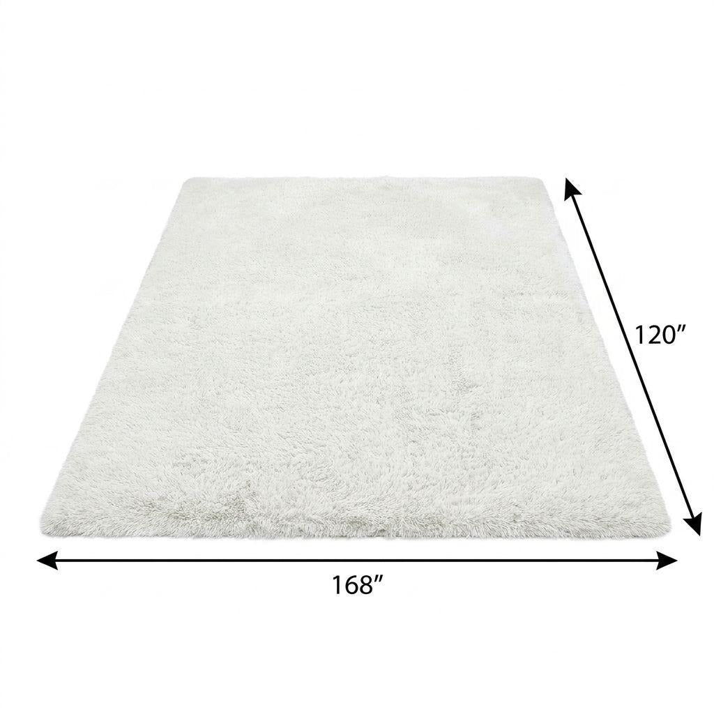 10' X 14' Taupe And Ivory Floral Shag Washable Area Rug With UV Protection - Home & Garden