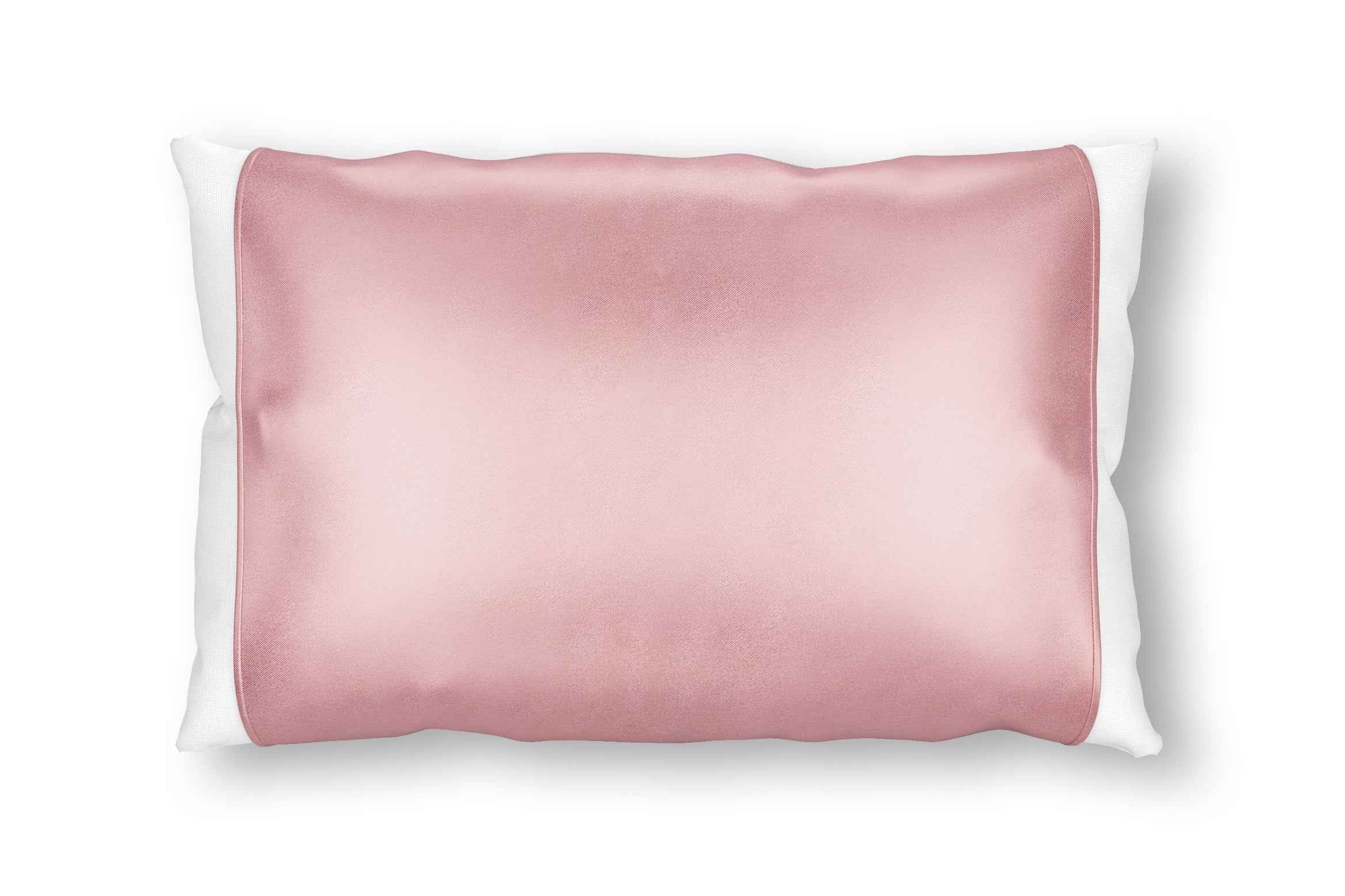 Dusty Rose Silk Open Ended Pillowcase