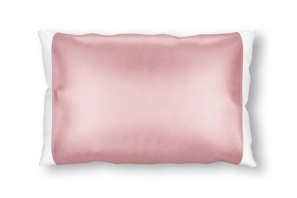 Dusty Rose Silk Open Ended Pillowcase