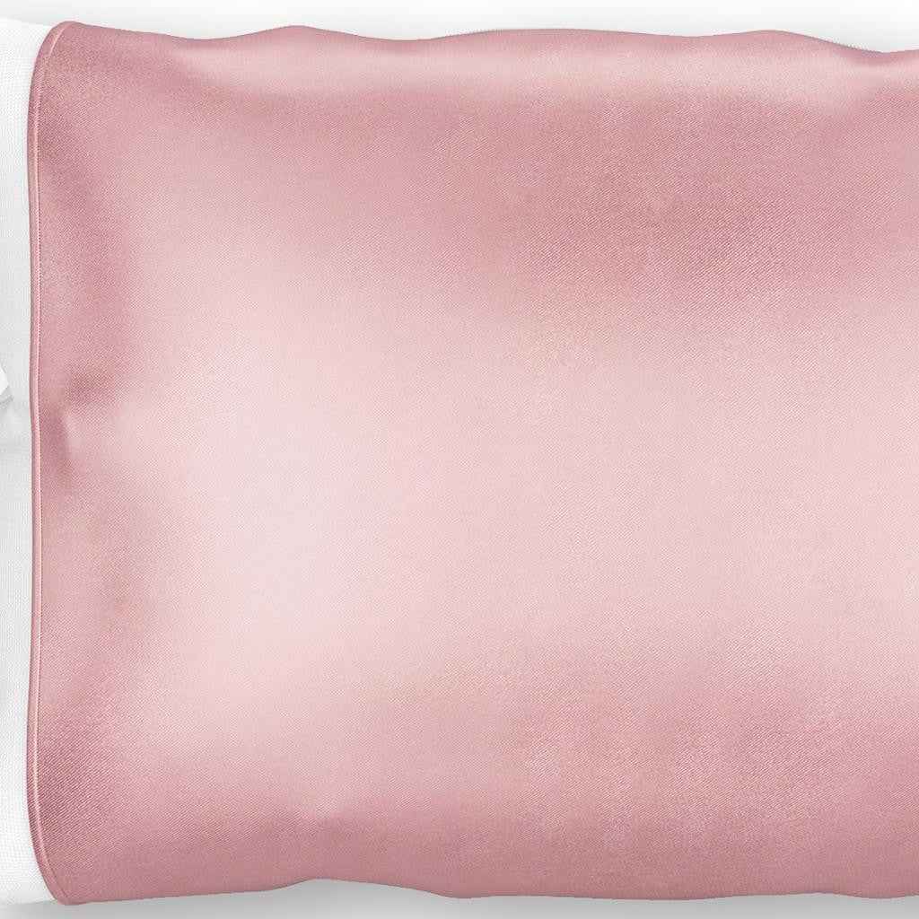 Dusty Rose Silk Open Ended Pillowcase
