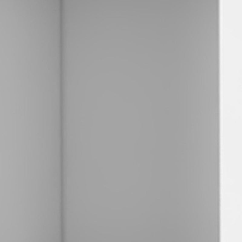 59" White Wood Wall Mounted Accent Cabinet With Four Doors - Kitchen & Dining