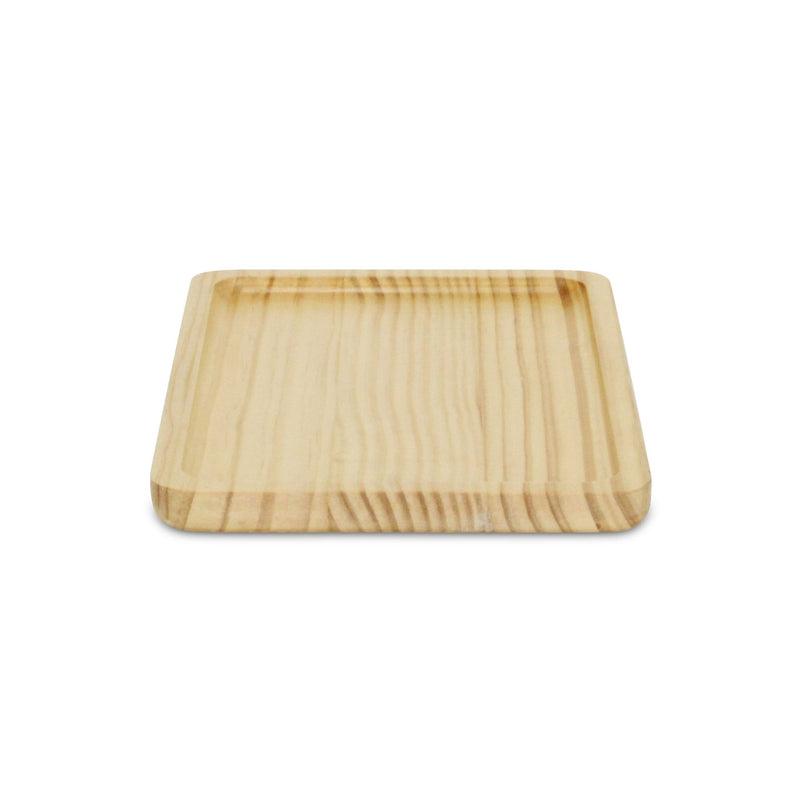 12" Natural Solid Wood Handmade Vanity Tray - Kitchen & Dining