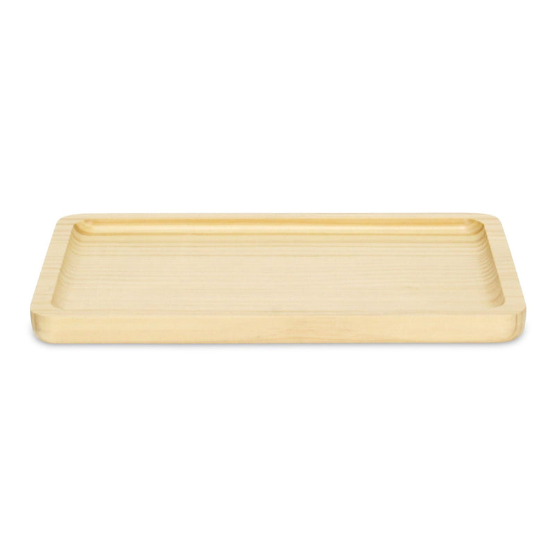 12" Natural Solid Wood Handmade Vanity Tray - Kitchen & Dining