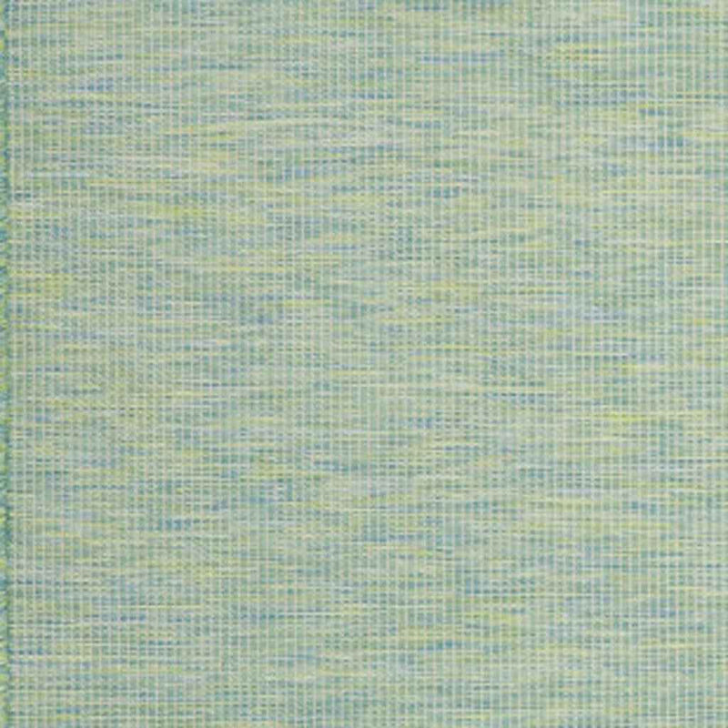 10' X 14' Blue And Green Indoor Outdoor Area Rug