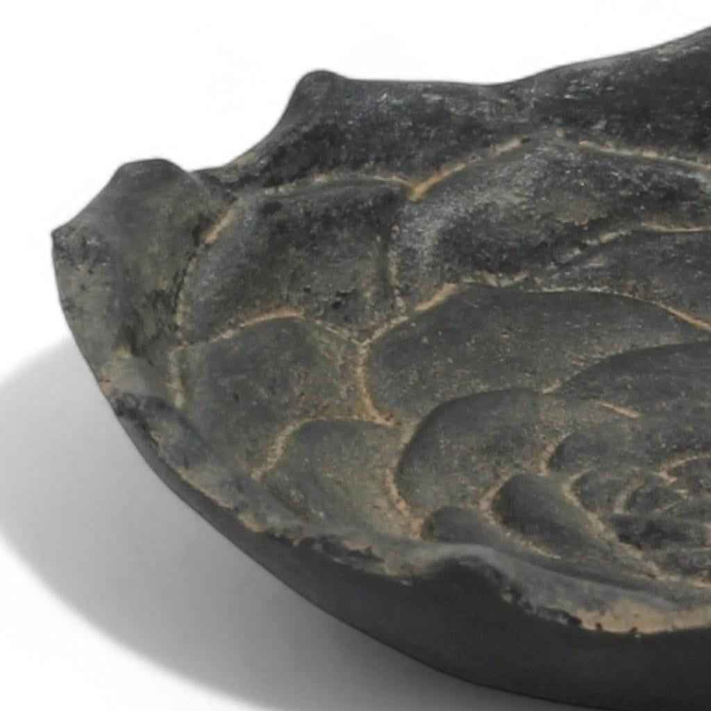 5" Black Novelty Metal Handmade Tray