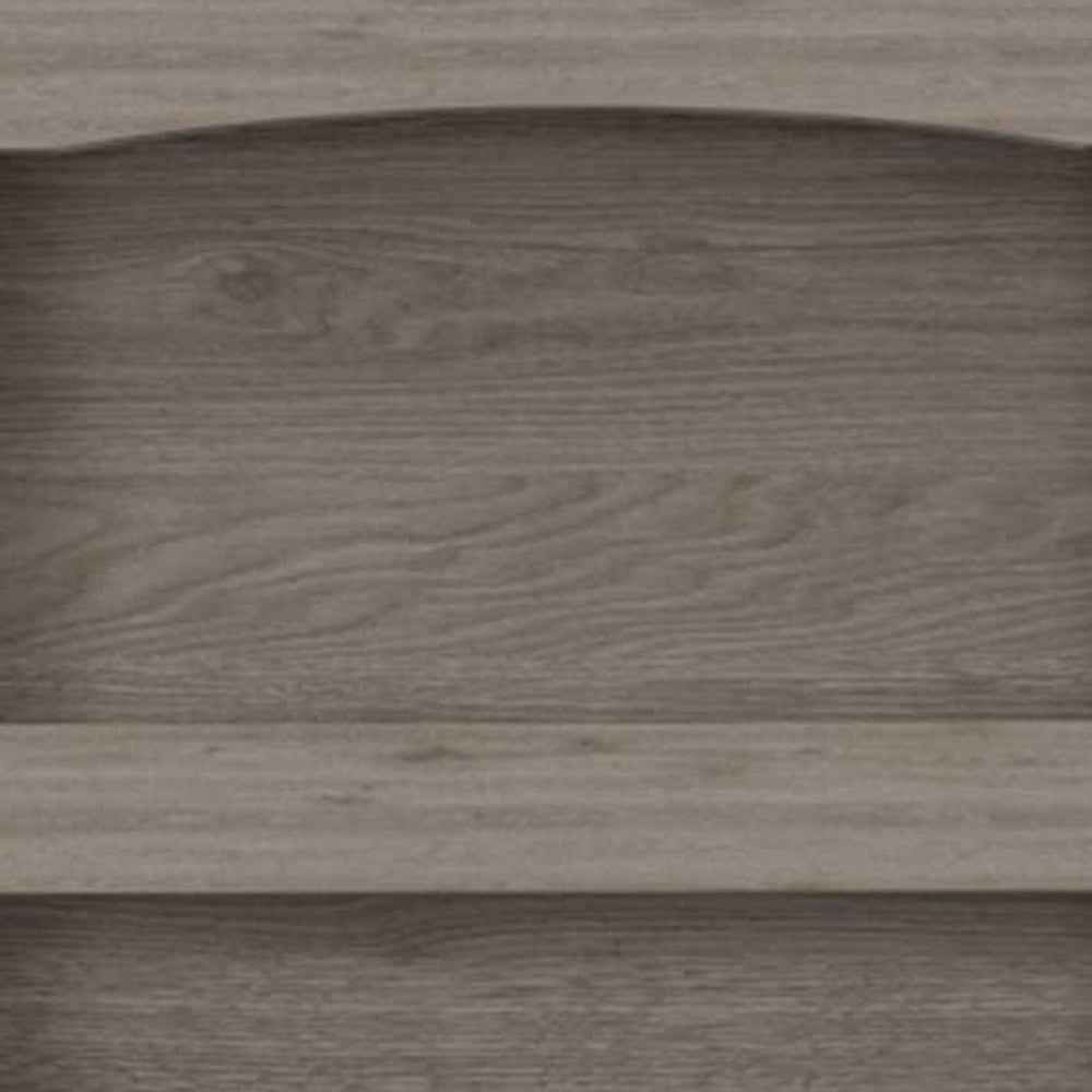 71" Three Tier Bookcase with Two doors