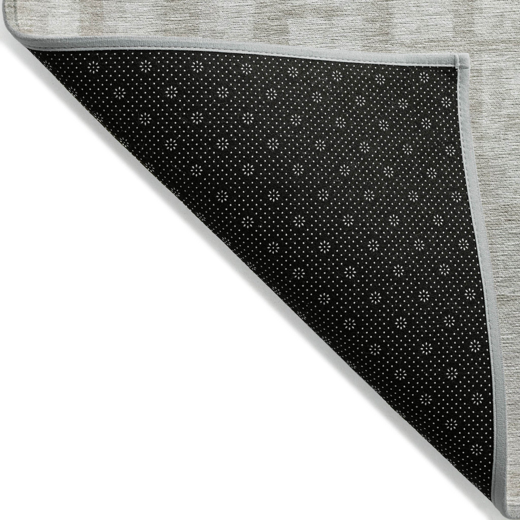 5' X 8' Taupe And Beige Striped Washable Indoor Outdoor Area Rug - Sports & Outdoor