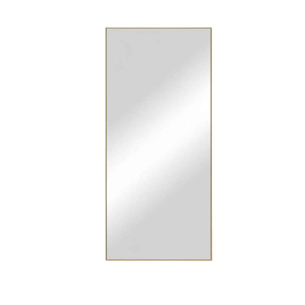 47" Gold Metal Accent Mirror