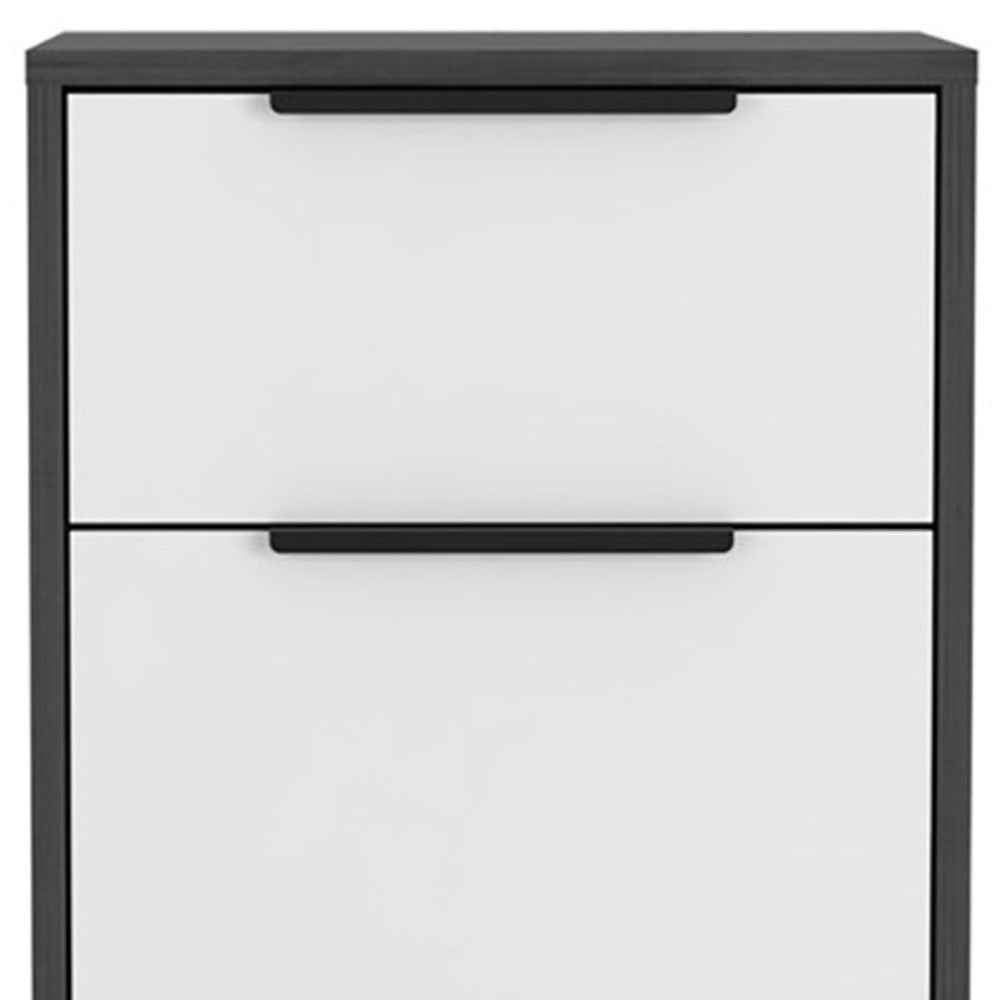 28" Wood One Drawer Nightstand