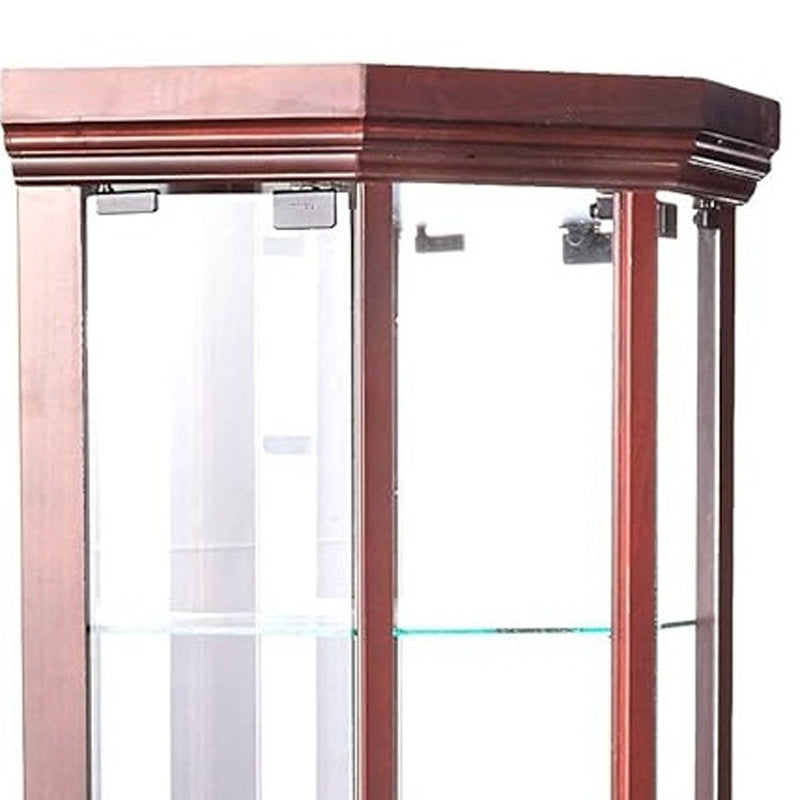 16" Dark Brown Display Stand - Kitchen & Dining