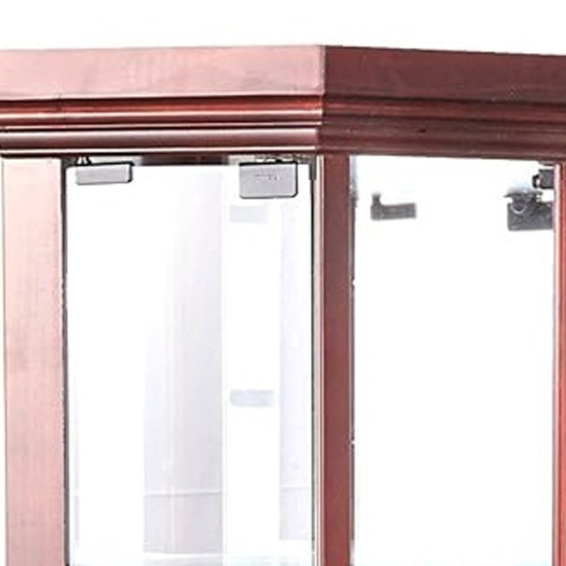 16" Dark Brown Display Stand - Kitchen & Dining