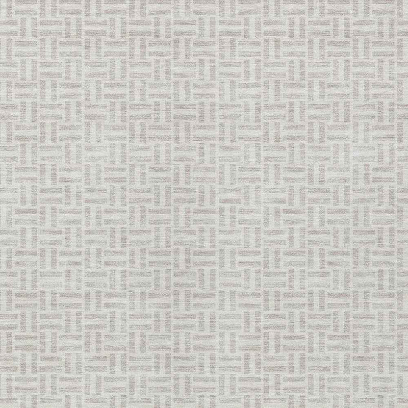 3' X 5' Taupe And Silver Geometric Washable Indoor Outdoor Area Rug