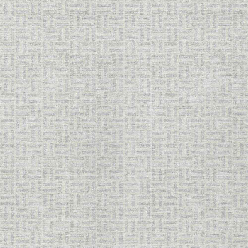 5' X 8' Silver And Gray Geometric Washable Indoor Outdoor Area Rug