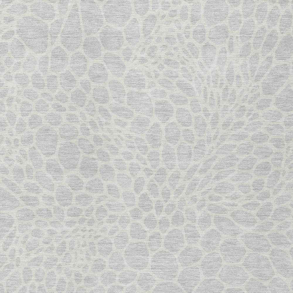 3' X 5' Silver And Gray Geometric Washable Indoor Outdoor Area Rug