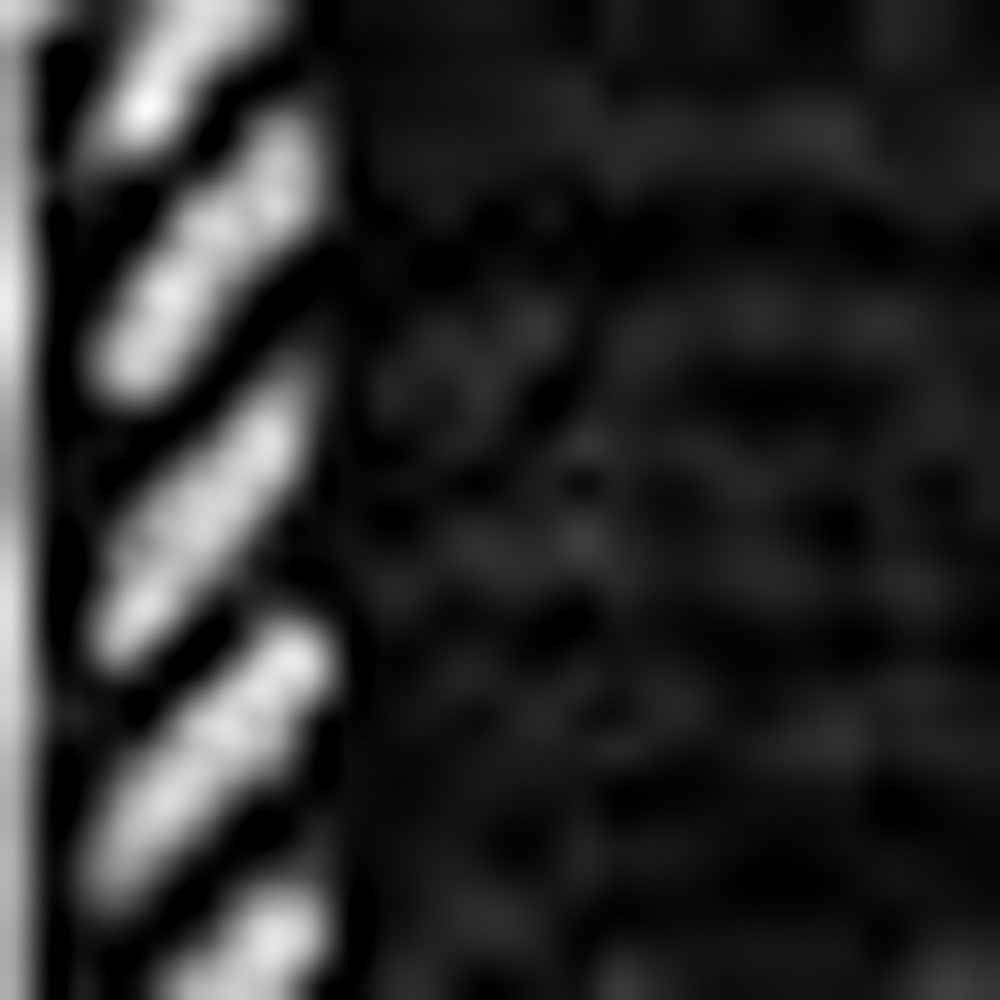 10' X 14' Black And Ivory Striped Washable Indoor Outdoor Area Rug