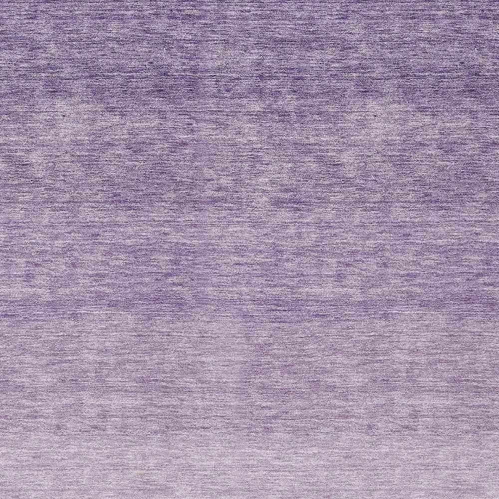 8' X 10' Purple And Lavender Ombre Washable Indoor Outdoor Area Rug