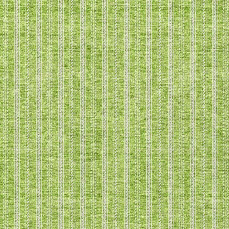 8' X 10' Lime Green And Ivory Striped Washable Indoor Outdoor Area Rug