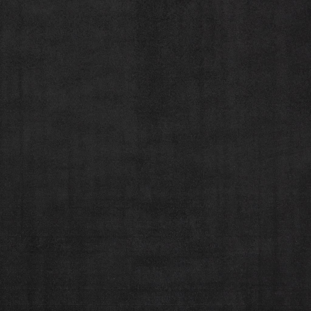 7' Black Square Indoor Outdoor Area Rug - Outdoor