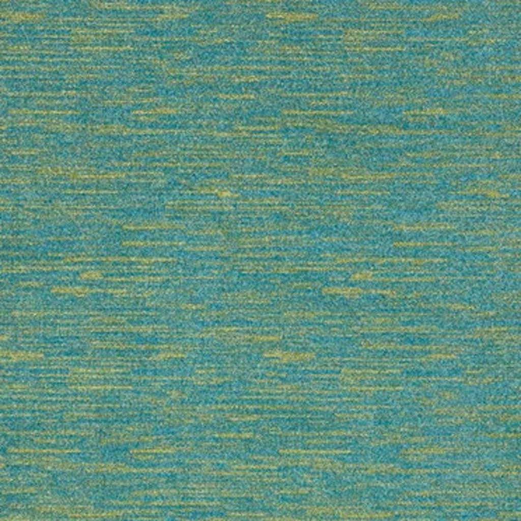 6' X 9' Blue And Green Indoor Outdoor Area Rug - Outdoor